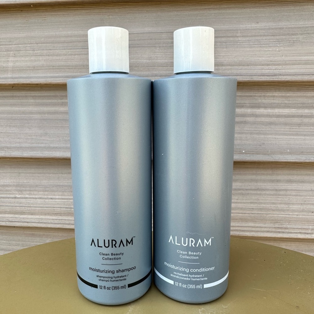 Aluram Moisturizing Shampoo & Conditioner 12 oz Bottles